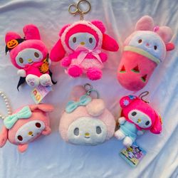 My Melody Keychains $6-$10