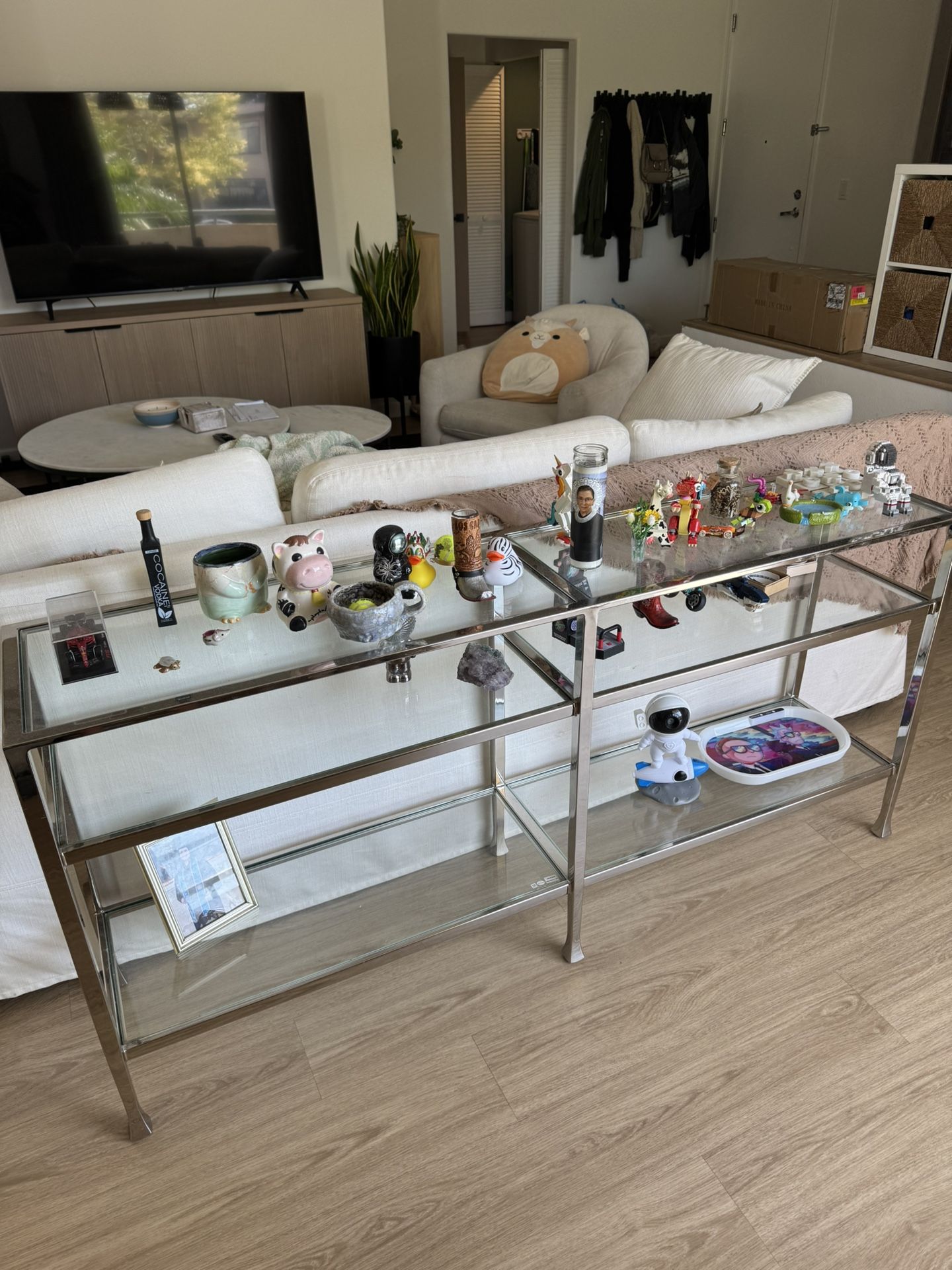 Pottery Barn Tanner Grand Console Table 65”