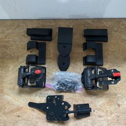 Fence Hinges and Latch