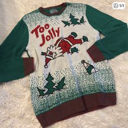 Adults Too Jolly Christmas Sweater 