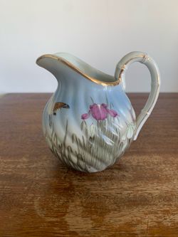 Antique Japanese Porcelain Creamer Pitcher