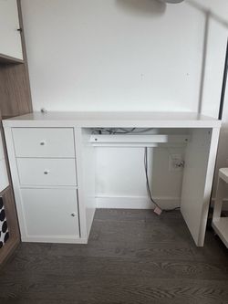 IKEA Kallax desk