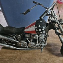 1/4 Captain America Harley Easy Rider Diecast motorcycle model

