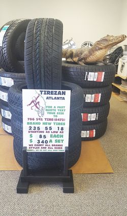 235 55 18 BRAND NEW TIRE TIRES $85 EACH $340 SET