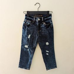 Girls Justice High-Rise Mini Mom Jeans 