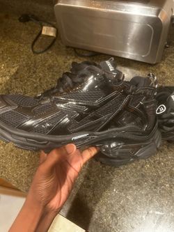 Balenciaga Runner Triple Black Sneakers Size 43