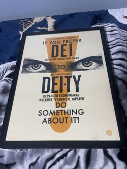 Diversity, Equity, and Inclusion / Shepard Fairey Obey - Signed