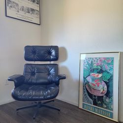 Mid Century Frank Doerner For Selig Lounge Chair Eames Style *WORKS GREAT*MILD IMPERFECTIONS 