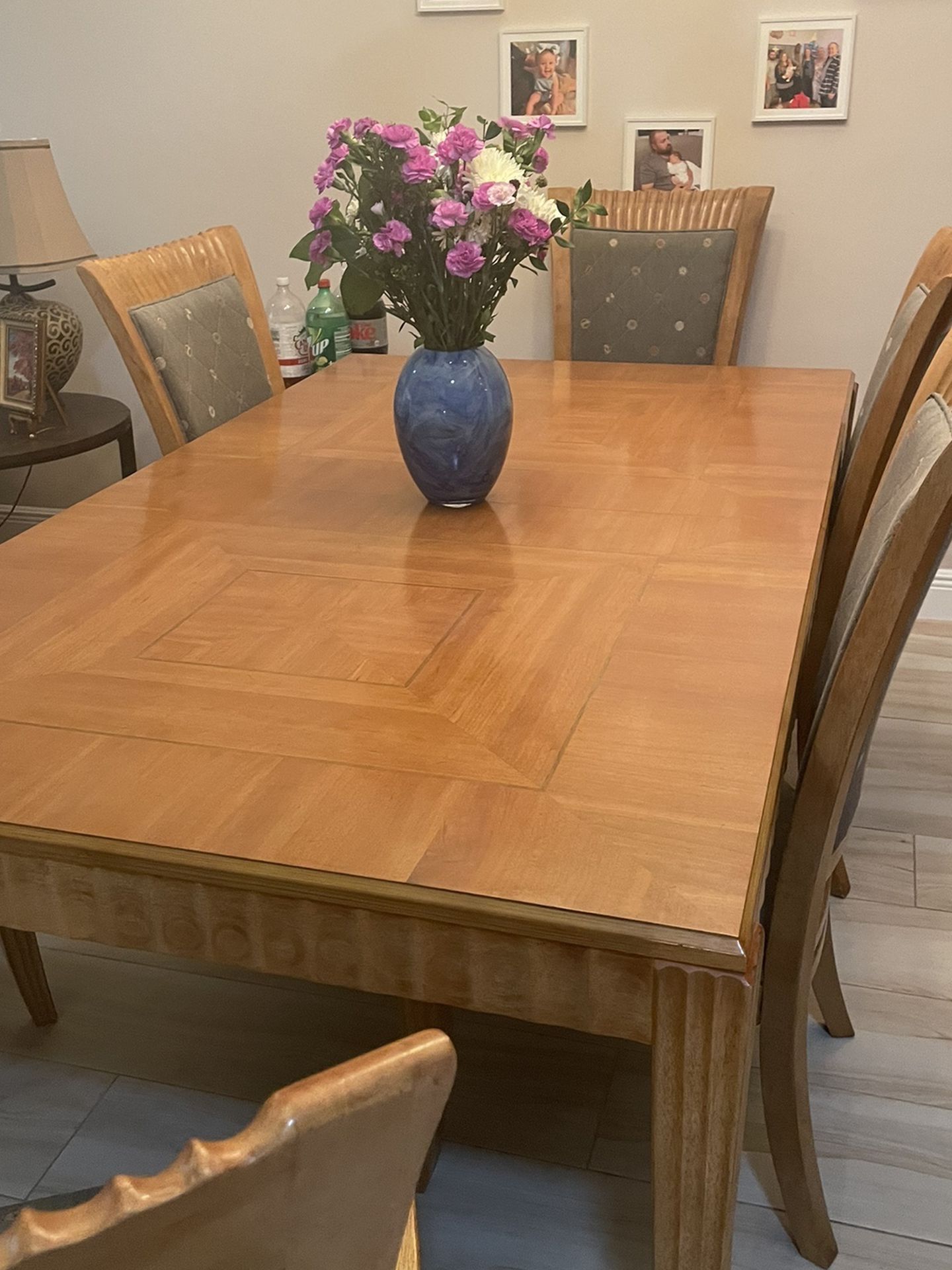 Beautiful Dining Table And Chairs
