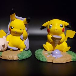 Pokemon Pikachu Moods Sleepy & Sad!