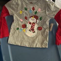 Toddler Girl Xmas Shirt