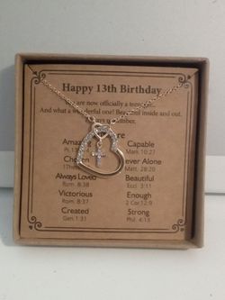 ESPVO happy birthday necklace.