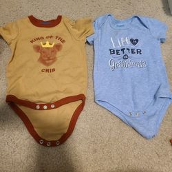 Lot Of 8 Baby Boy Outfits Size 3-6 Months