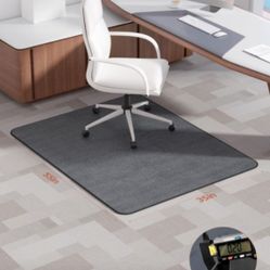 Durable Blvornl Office Chair Mat 35" x 55" for Hardwood Floors & Carpets