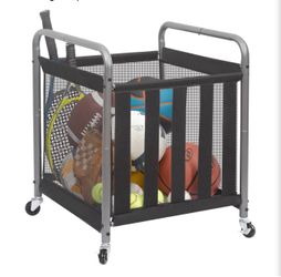 New Sports Ball Storage Cart