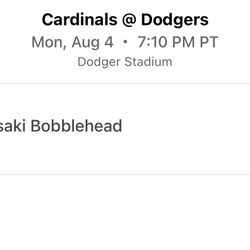Dodger Tickets 