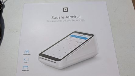 New ~ Square Terminal - Credit Card Machine to Accept All Payments, Mobile POS