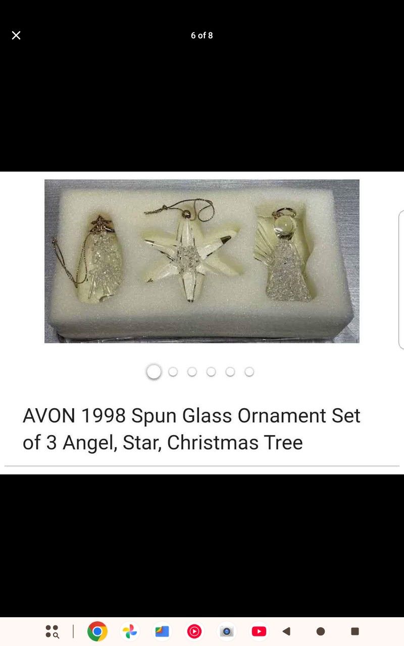 Glass Beautiful Ornament  Look At All The Pictures...Read The Full Description Below 