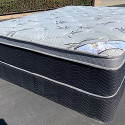 Full Orthopedic Bamboo Pillow Top Mattress!!