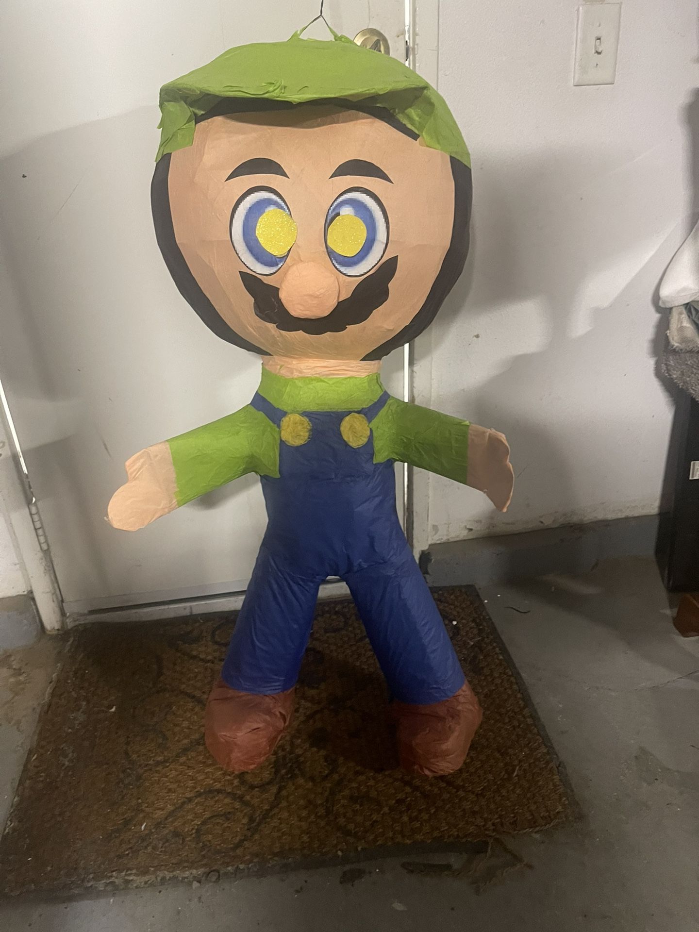 Piñata Super Mario Bros Luigi and Star