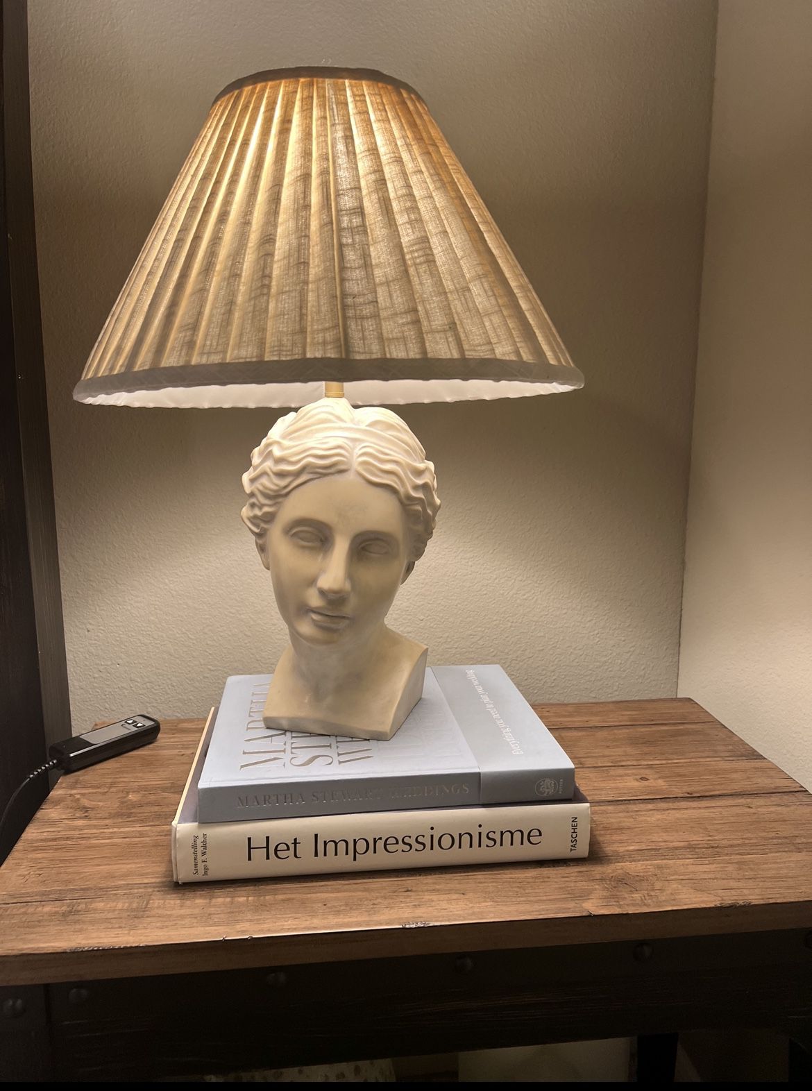 Grecian Bust Table Lamp