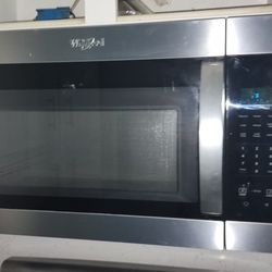 Whirlpool Over-the-Range Microwave (Stainless Steel) — Works Great