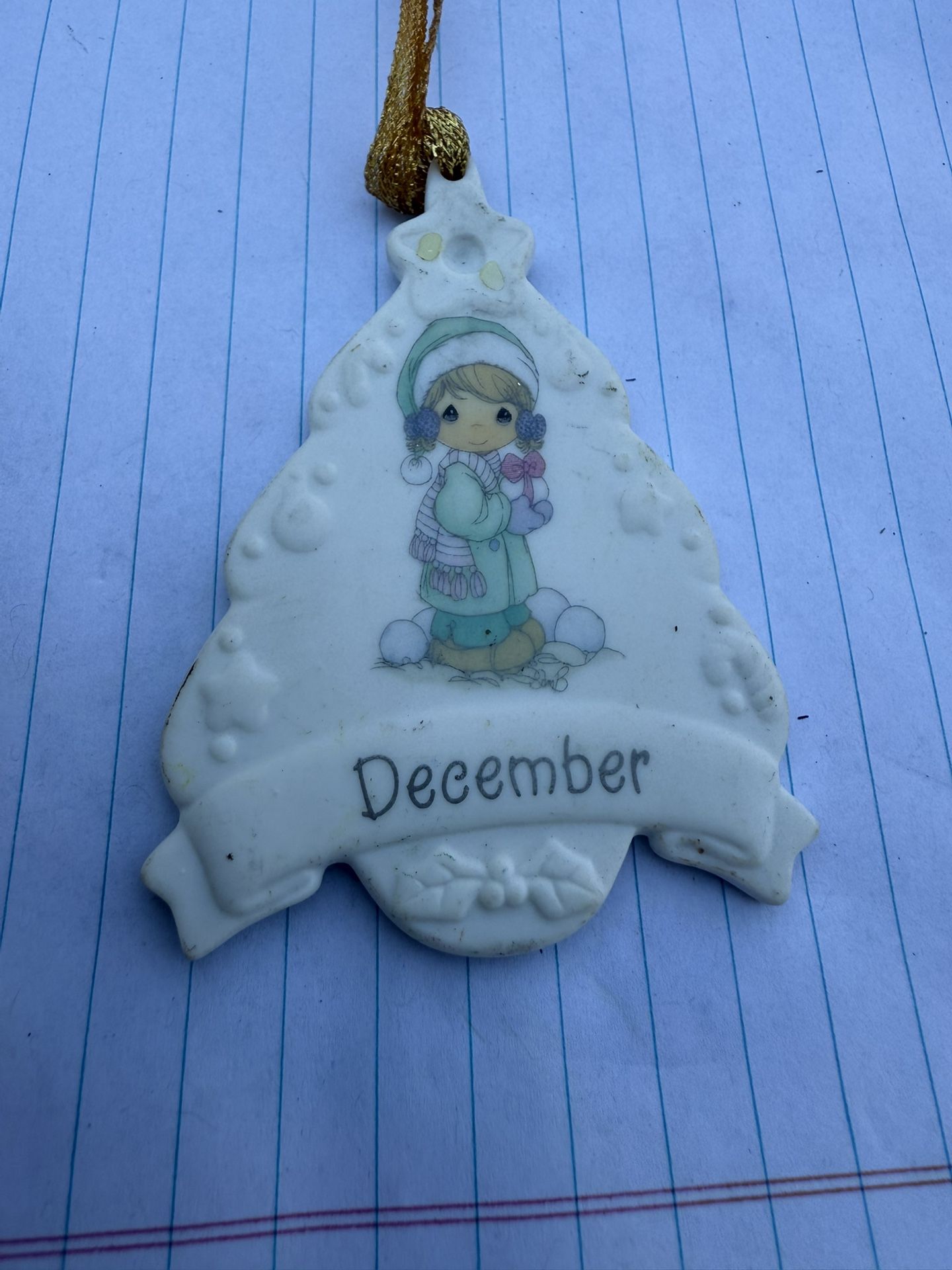 Precious Moments Birthstone Ornaments