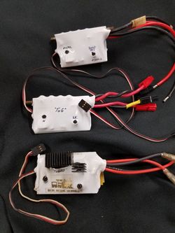 Vintage rc boat speed controls