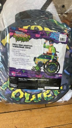 Ninja turtles wheelchair costume cover