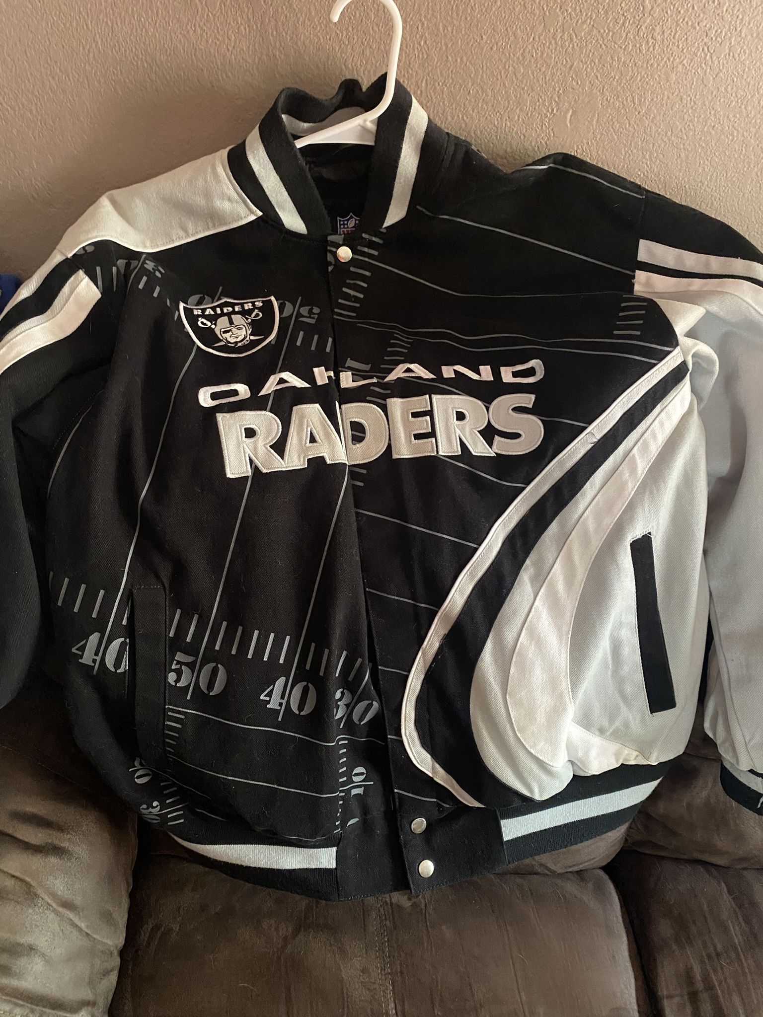 Oakland Raiders NFL Letterman Jacket