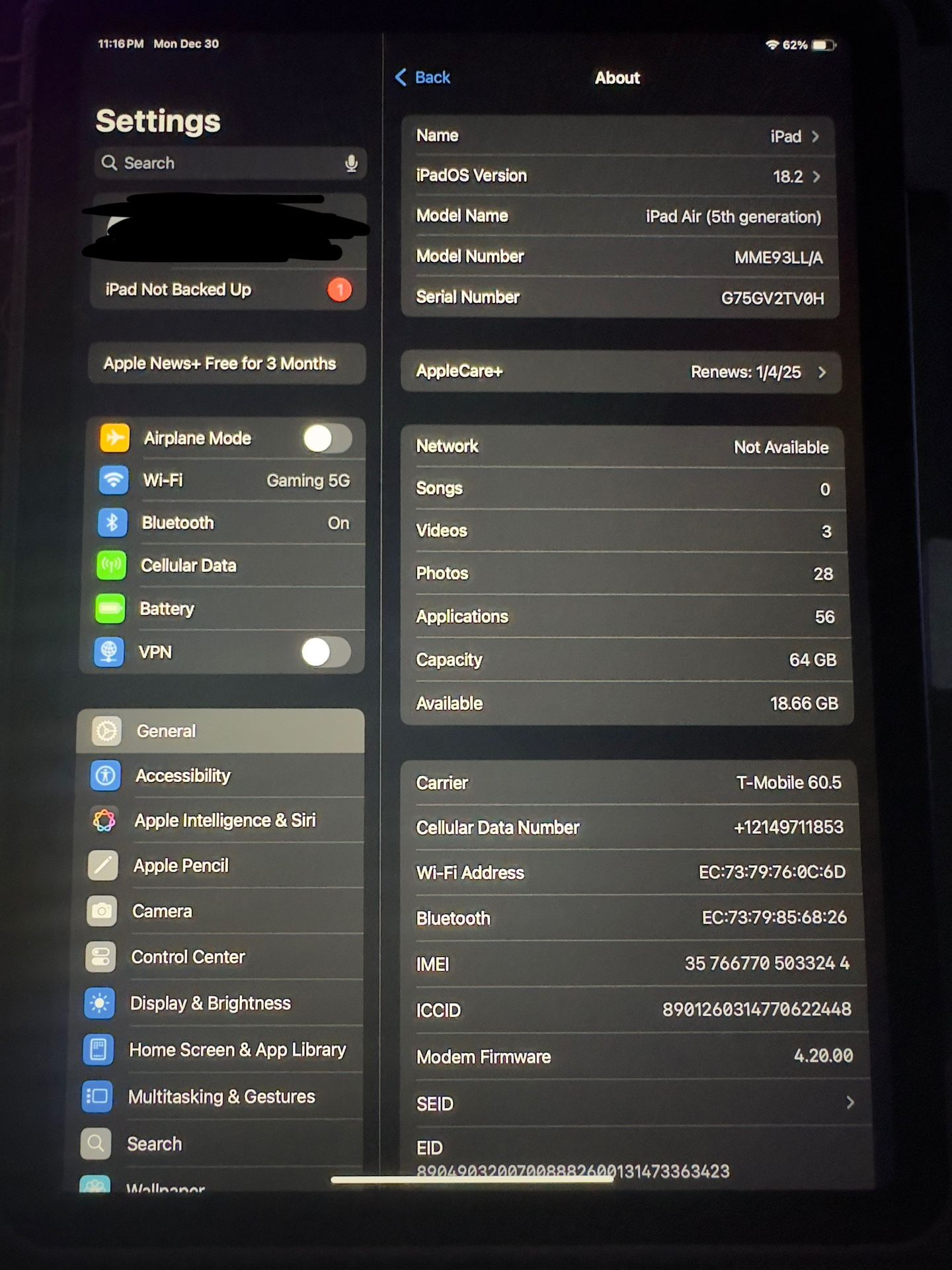 IPad Air Gen 5
