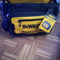 Heavy Duty Tool Bag With Goggles And Safety Vest