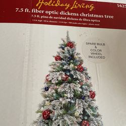 7.5 Ft Pre-lit Christmas Tree 