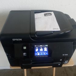 Epson WorkForce WF-3540 Wireless All-in-One Color Inkjet Printer, Copier, Scanner, 2-Sided Duplex, ADF, Fax. Prints from Tablet/Smartphone. AirPrint C