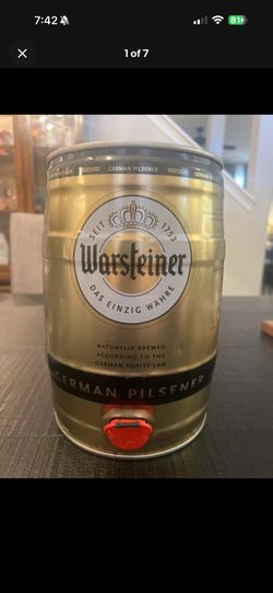 Warsteiner 5L Mini Keg Empty Vessel
