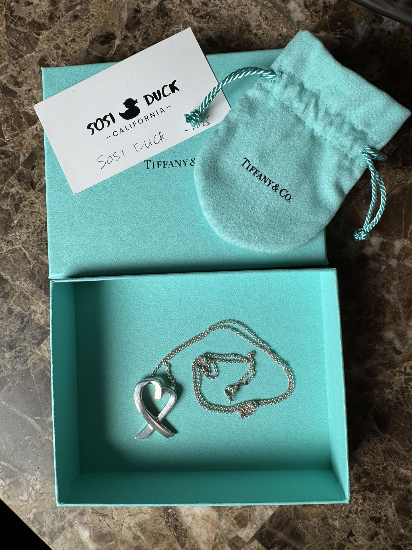 Tiffany & Co. Loving Heart Necklace Large