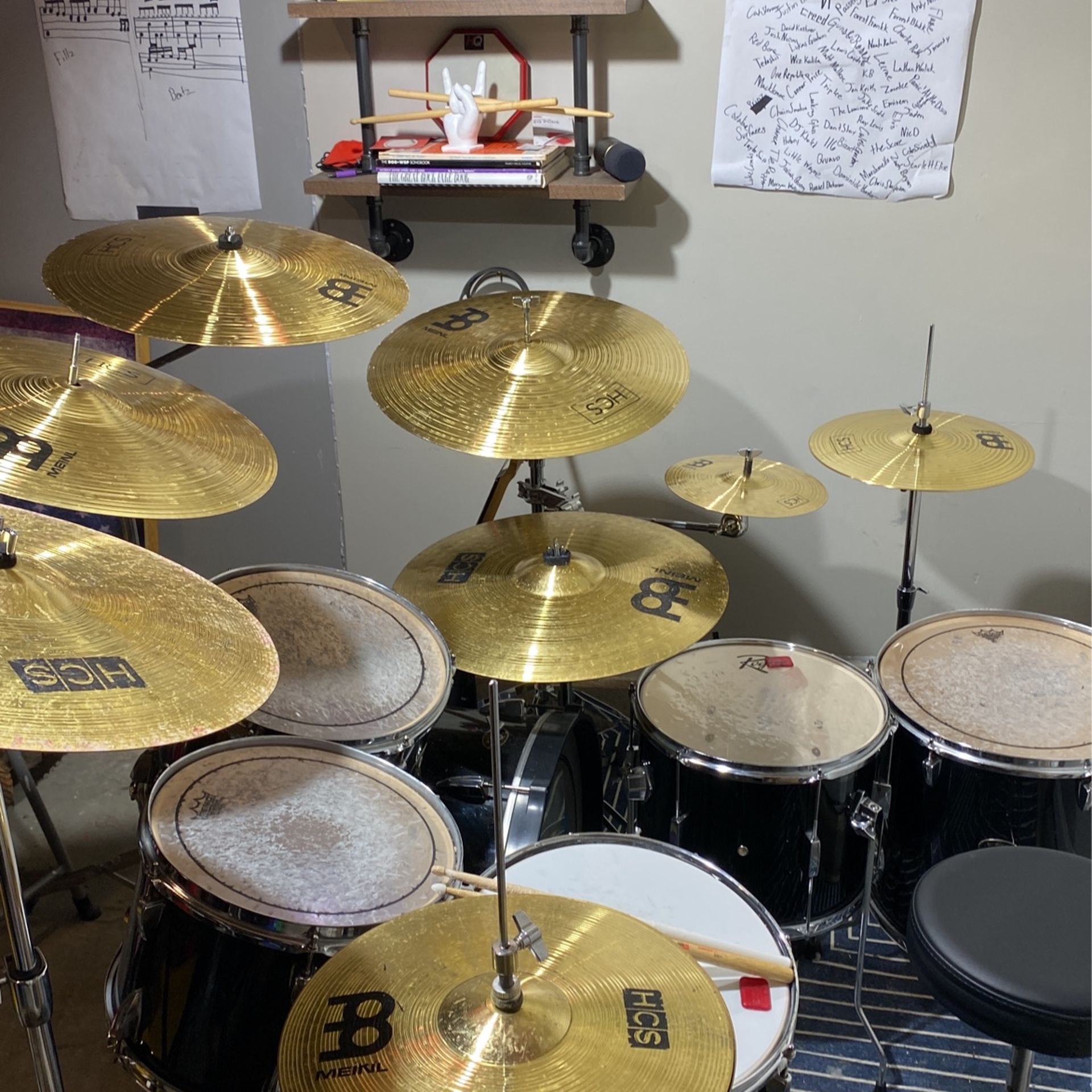 Complete Drum Set For Beginners!!