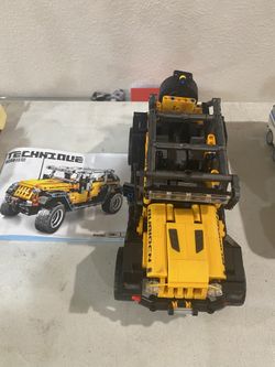 Technique Rubicon Jeep Off-road Vehicle With Manual