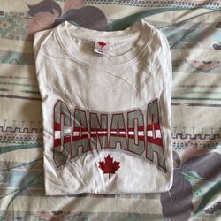 Retreat Canada Graphic Tee (White & Red)