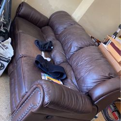 Leather Couch