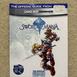 Sword of Mana Nintendo Official Player's Guide