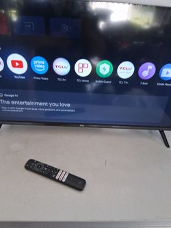 TCL Flat Screen TV with Stand