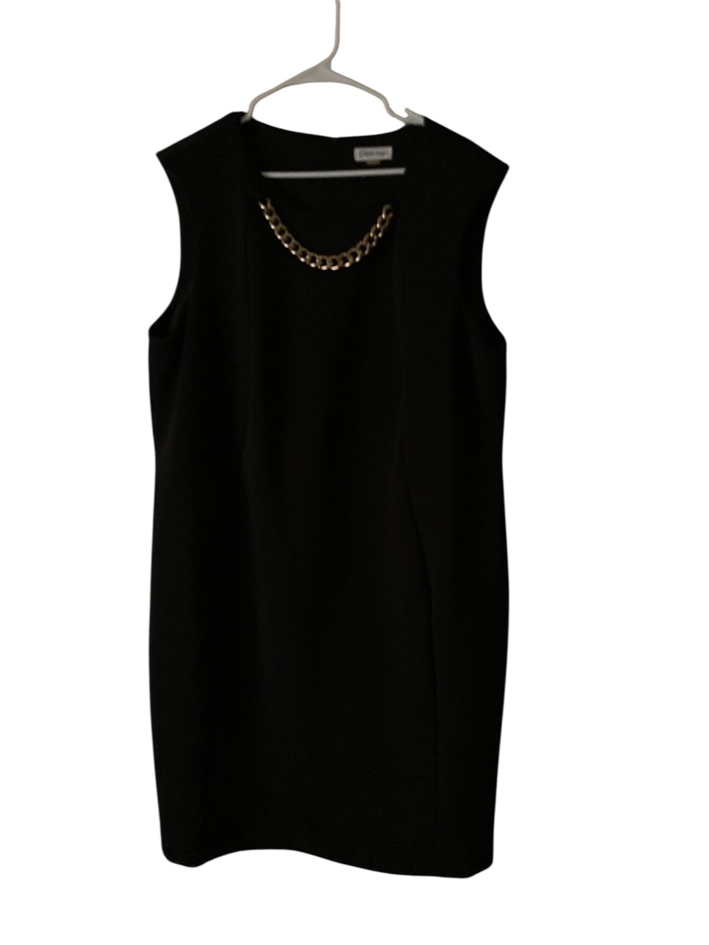 Black Dress With Necklace