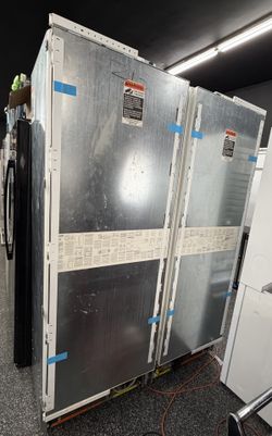Sub Zero Panel Ready 54” Fridge & Freezer Column Set