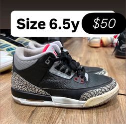Jordan 3s size 6.5y $50