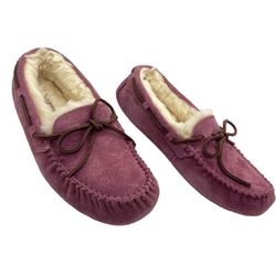 NEW Ugg Slippers Suede Dakota Mauve Pink, Size 7