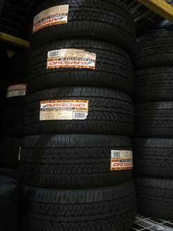 P275/45R20 Arroyo Ultra Sport A/S 110V 500AA Tires new!!