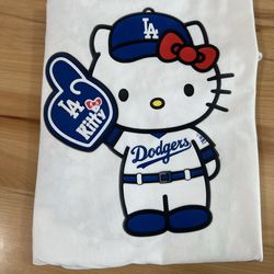 Hello kitty dodgers custom t shirt