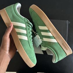 New Adidas VL Court 2.0 "Preloved Green" Sneakers Men's 10 1/2