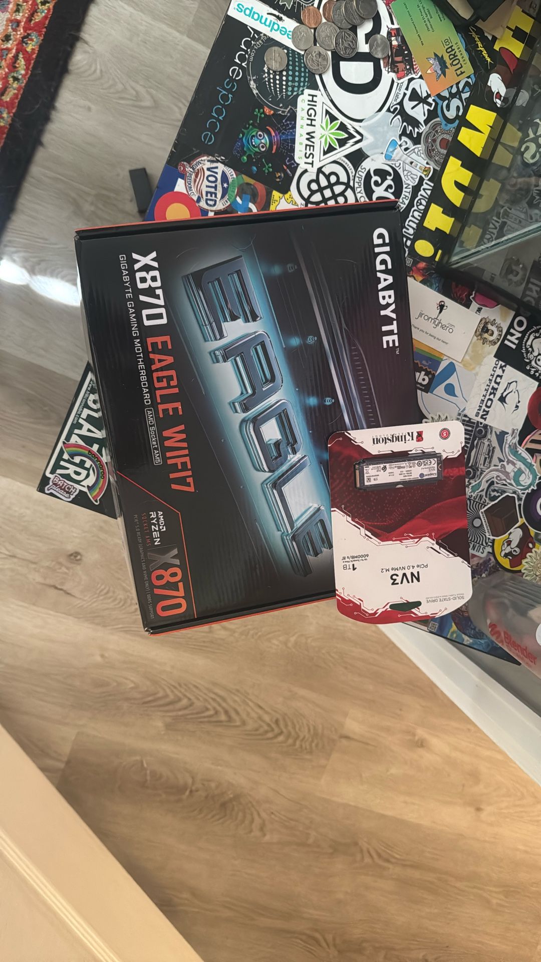 X870 Mother Board W/ M.2 SSD